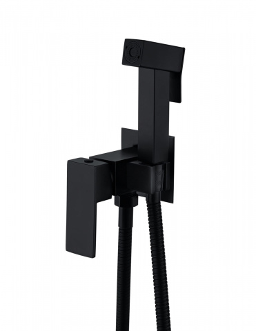 Podomítkové bidetové baterie, KUB-333 BLACK, černá | KUB-333 BLACK